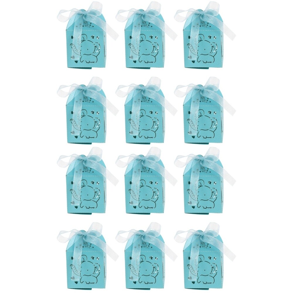 100 Pcs Wedding Favor Boxes Baby Shower Candy Box Baby Shower Treat