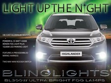 Fog Lamps Driving Lights Kit For 2011 2012 2013 Toyota Highlander Kluger