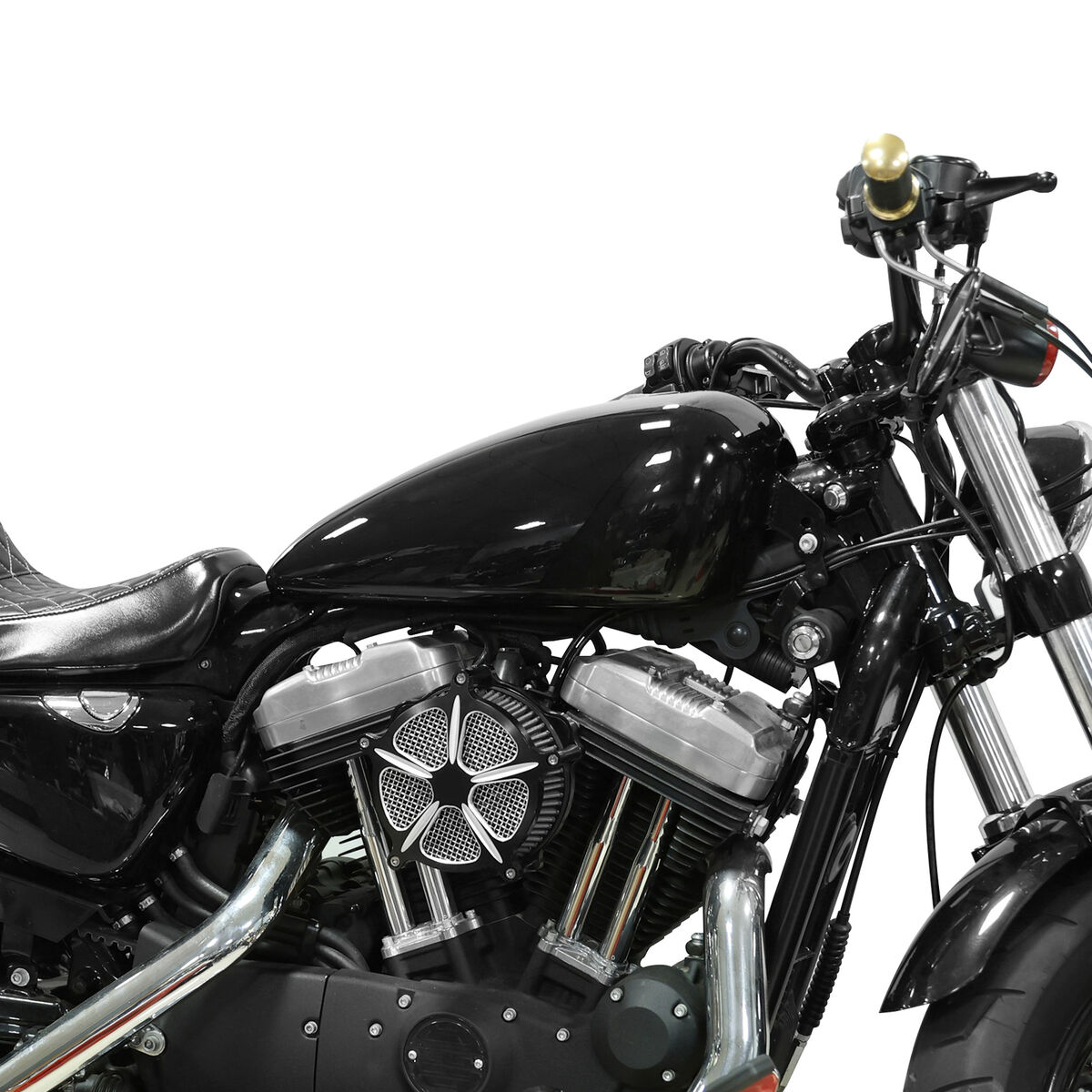 HARLEY-DAVIDSON 883 SPORTSTER タンク ブラック Vivid Black Fuel Gas Tank Carb Carbureted Fit For Harley