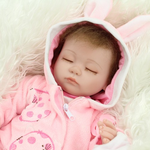 Muñecas Reborn Gemelos Realistas Hechas a Mano Muñeca Bebé Sueña Suave Recién Nacida Realista - Imagen 11 de 23