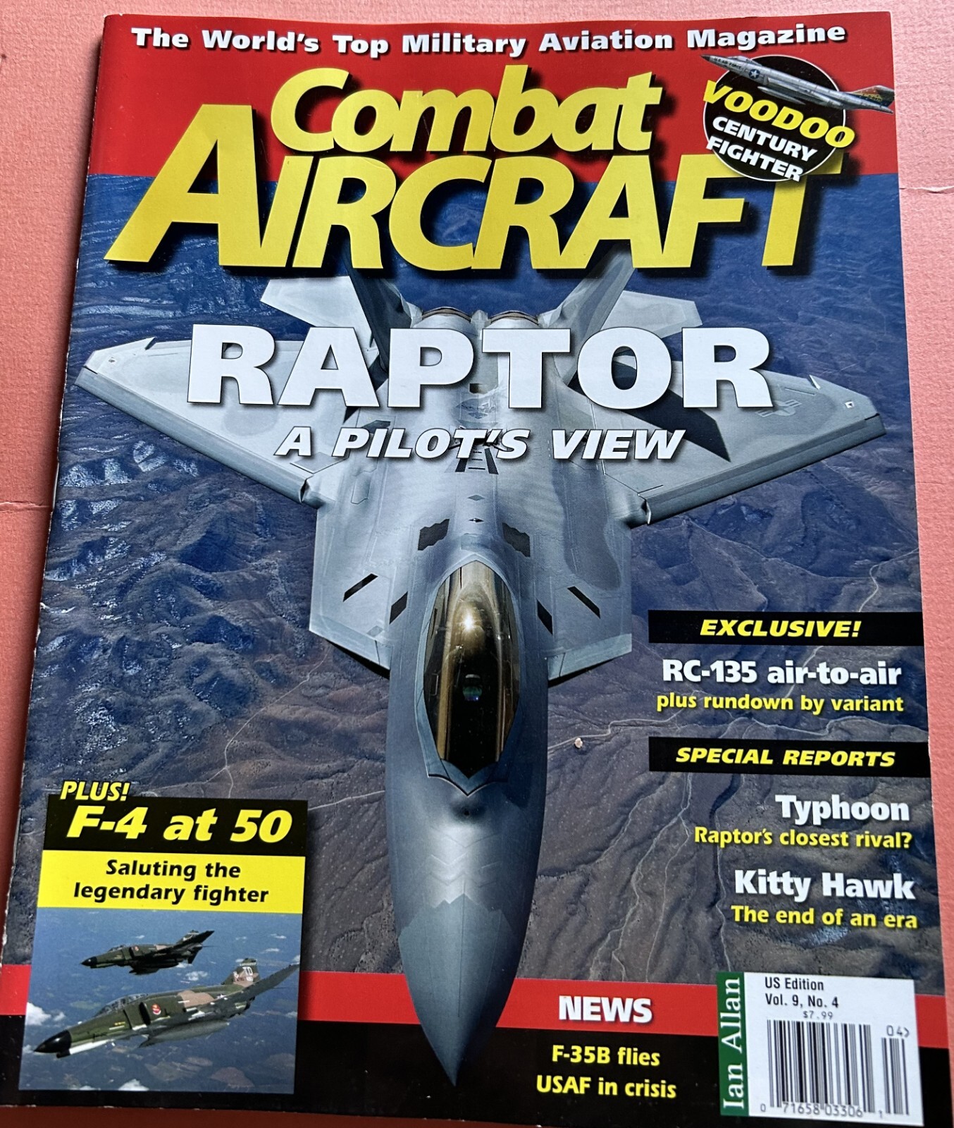 Combat Aircraft Magazine Military Aviation VOL. 9 #4 AUG/SEPT 2008