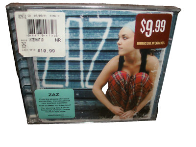 zaz- self titled cd factory sealed with hype sticker