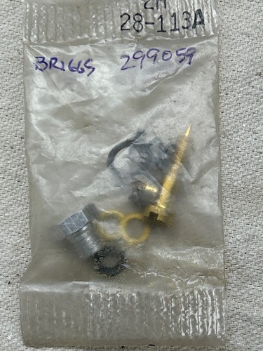 Kit Valvola Ago Carburatore Briggs & Stratton 299059 – Ricambio Originale Per Tosaerba