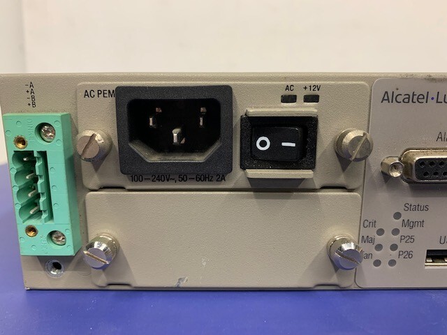 Nokia Alcatel-Lucent 7210 SAS-M Service Access Switch 24-SFP w/ 1