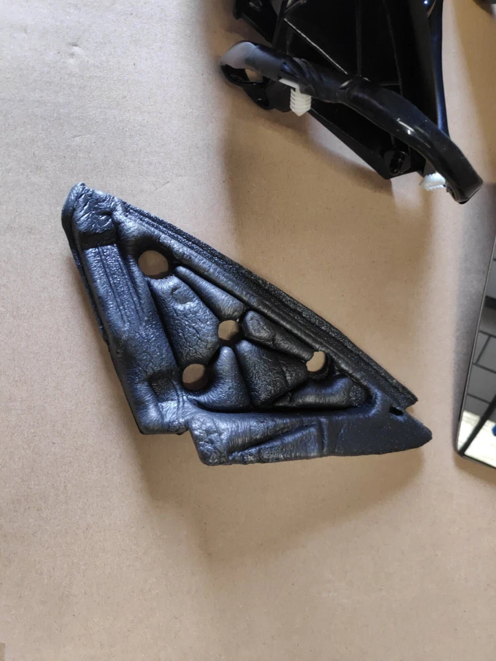 Espejo de puerta AUDI A4 2001-2005 eléctrico cebado manual plegable mano izquierda Foto 4 de 4