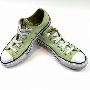 lime green converse womens
