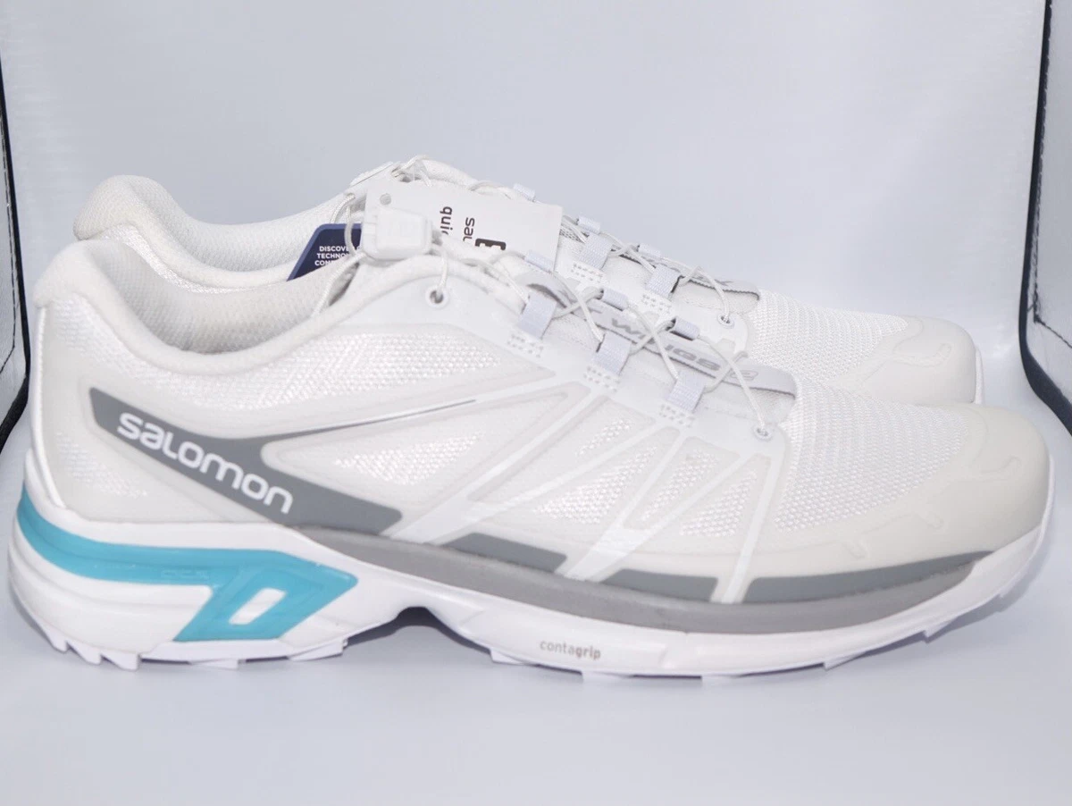 Microbe Terapi Borgmester Salomon XT-Wings 2 ADV Men's Size 10.5 White/Alloy/Bluebird Limited Edition  | eBay