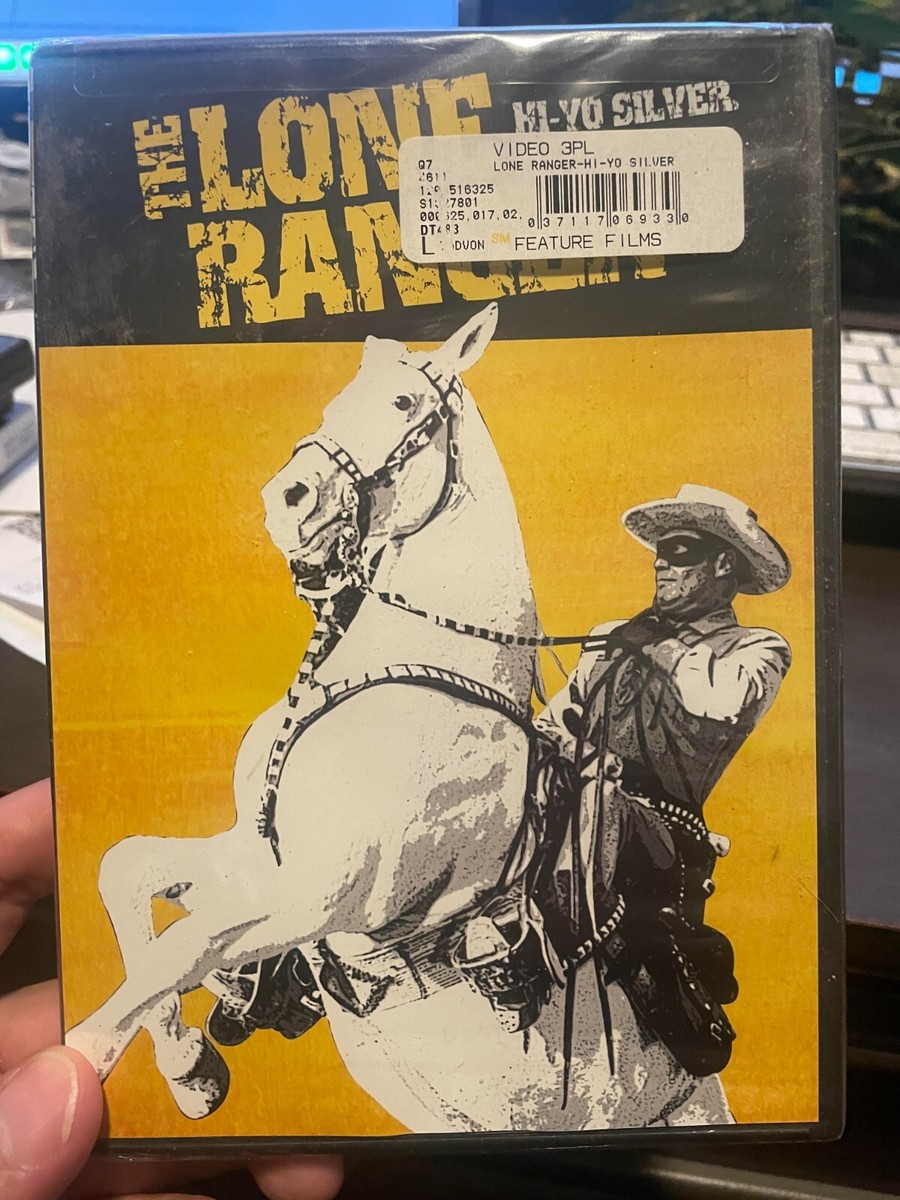 The Lone Ranger: Hi-Yo Silver, Away (DVD, ORIGINAL 8 EPISODES) NEW