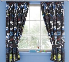 Buzz LightYear Blackout Curtains, Disney, Pencil Pleat  66” X 72” Brand New