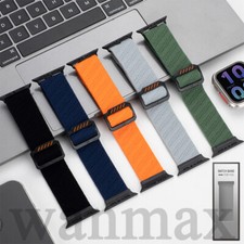 Nylon Strap For Apple Watch Series 10 42/46mm 9 8 7 6 5 4 3 2 1 38mm 42mm 45mm