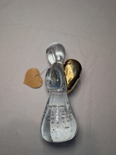 Angel Paperweight Gold Wings Possible Crystal See Description        25