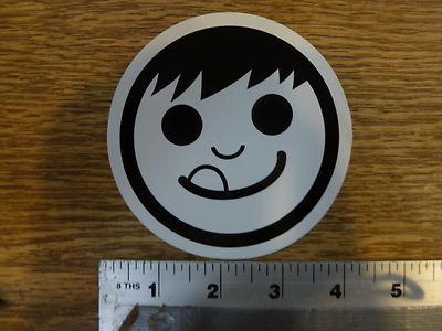 Neff Decal Neff Snowboarding Large White/Black Face Sticker Decal | eBay