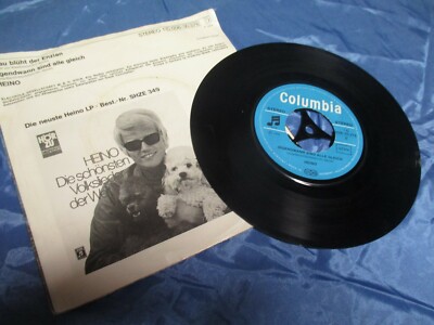 Heino  , Schallplatte , Single von 1972  ,  Nostalgie  #  449 , Kult  Archiv