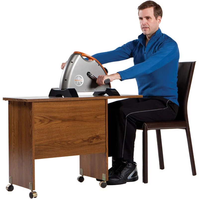 Portable Mini Exercise Bike Cardio Lower Body Workout Gym Pedal Trainer Stepper - Image 3 of 4