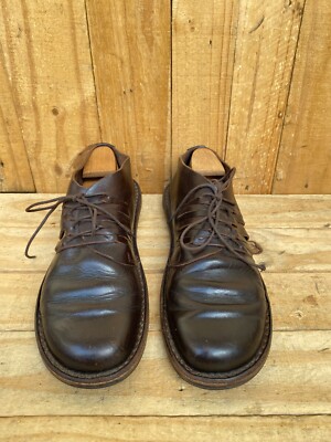 Trippen Brown Lace Up Leather Comfort Summer Sz:- 40 | US 9 