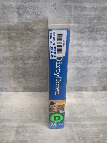 The Dirty Dozen VHS Movie Video Cassette Tape - Picture 3 of 4