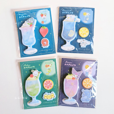 Japan Sanrio Cinnamoroll Hangyodon Pachacco Kuromi exklusive Memo Weihnachtsgeschenke