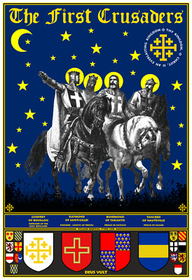 FIRST CRUSADERS V2 13X19 POSTER