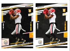 2022 Panini Prestige Xtra Points George Pickens Astral Parallel & Base RC #323