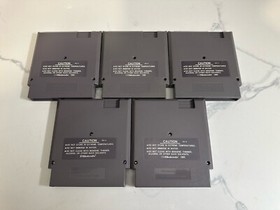 NES Nintendo Console, 2 Controllers, Zapper, 5 Game Bundle Lot New 72 Pin Tested