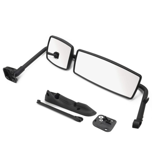 Door Mirror with Arm Black Fit for International 4300 4400 7400 7600 8500 860... - Picture 6 of 8