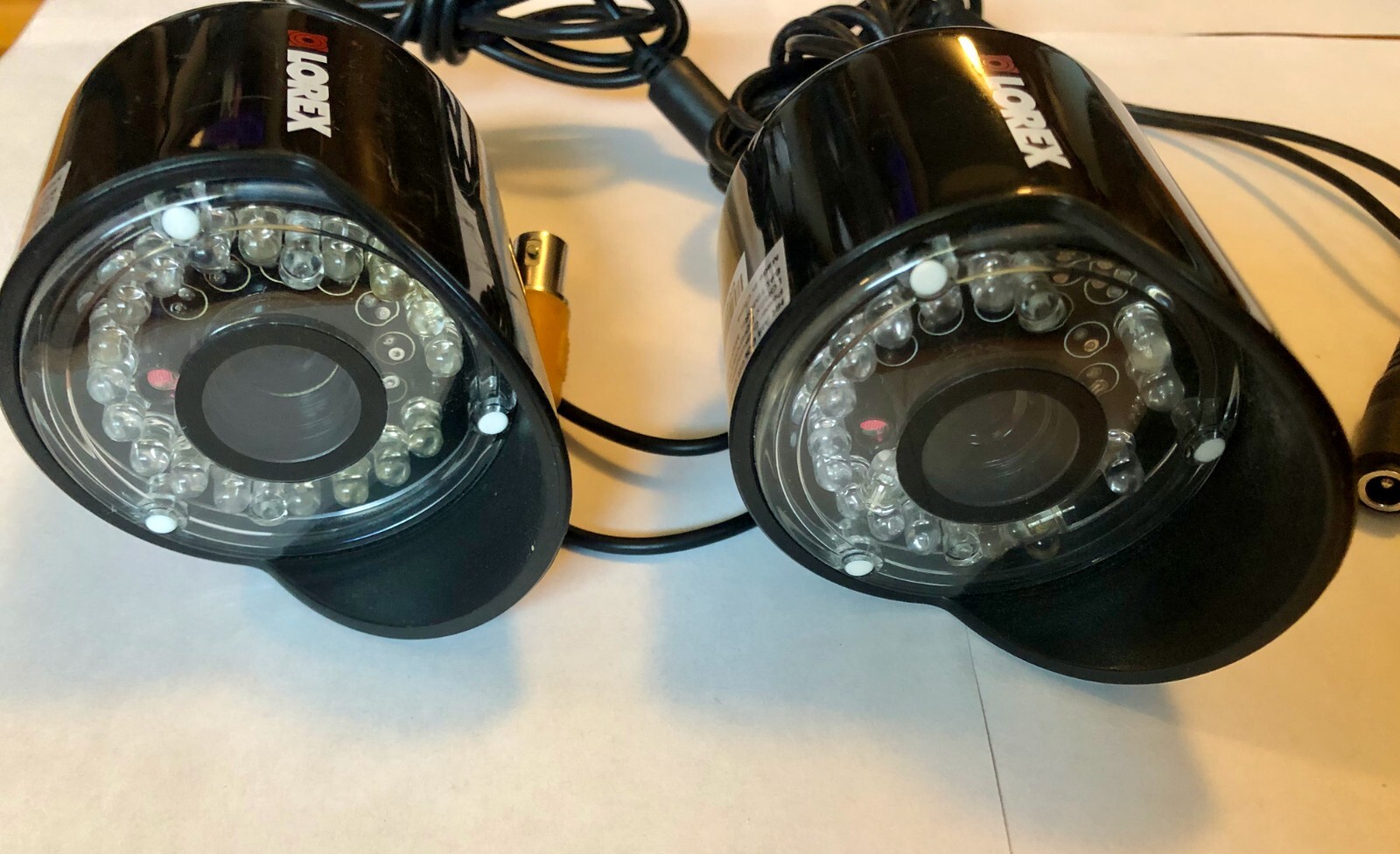 Lot of 2 Lorex MC6950 Indoor Outdoor High Resolution Color Security