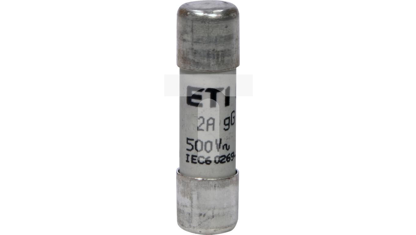 Cylindrical fuse insert CH10x38 gG 2A/500V 002651013 /T2UK