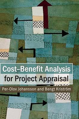 Cost-Benefit Analysis for Project Appraisal Johansson Kriström Hardback