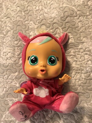 IMC Toys Cry Babies Doll Pink Candy Poodle Dog Cries Real Tears Rare Winged