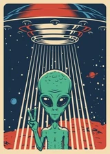 311 Band original Alien Promo Poster Ticket Window Advertising 2018 tour 11x16in
