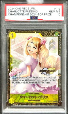One Piece Card Charlotte Pudding OP03-112 Championship CS 2024