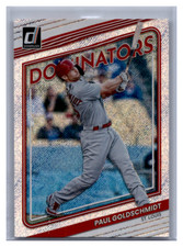 2022 Donruss #D-9 Paul Goldschmidt Dominators Rapture