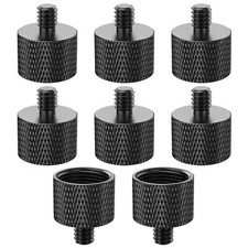 5/8" Female to 1/4" Male Screw Adapter Mic Stand Mount Thread for Camera 8PCS