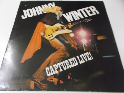 68833 - JOHNNY WINTER - CAPTURED LIVE - 1976 BLUE SKY VINYL LP MADE IN HOLLAND