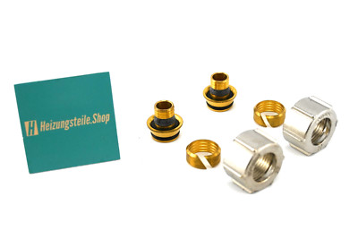 Simplex 2x ELA Verschraubung A3 17 x 2 mm Klemmringverschraubung NEU