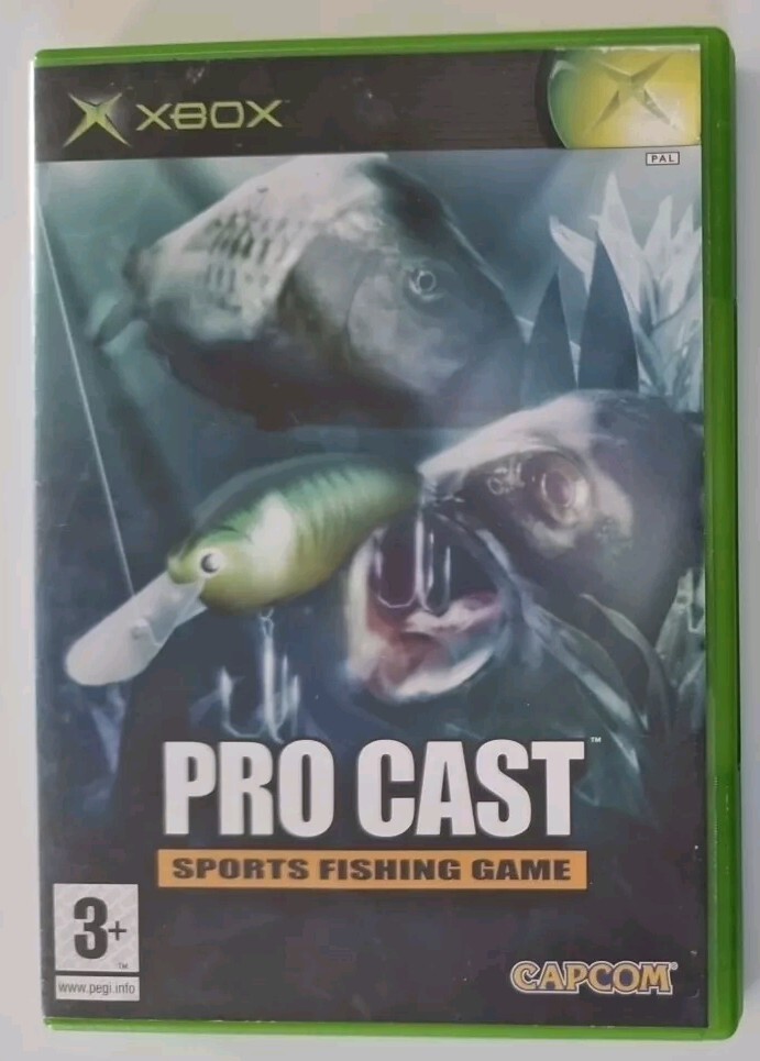 Pro Cast Sports Fishing Game Microsoft XBOX Pal FR/NL Complet 