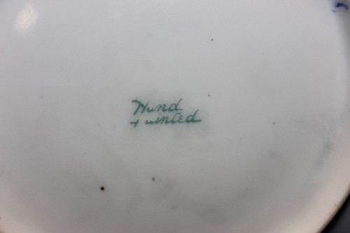 Splendido antico set tazze e piattini Nippon HP, gigli di calla, oro dorato, Moriage - Foto 14 di 23