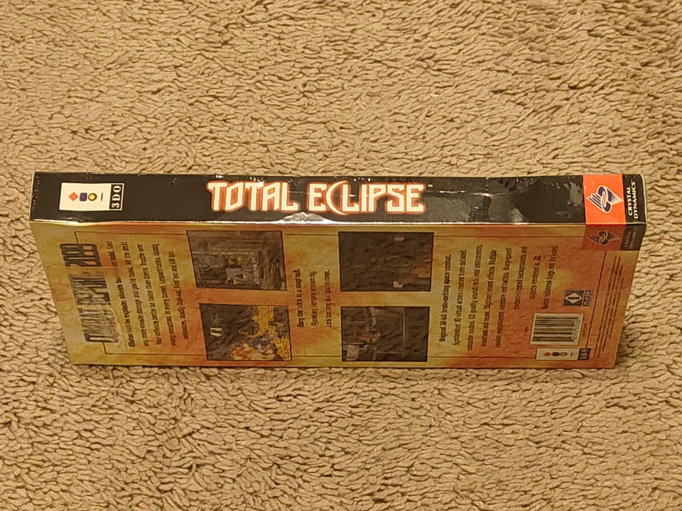 Total Eclipse (3DO, 1993) for the 3DO - Brand New Retail Long Box With Hang Tag! - Image 4 of 4