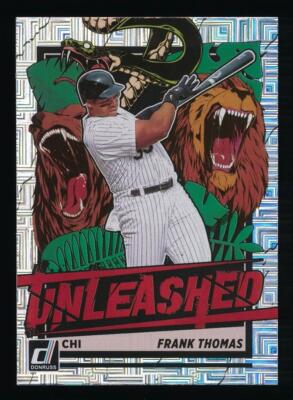 2021 Donruss FRANK THOMAS Unleashed Vector #UNL26 *White Sox*