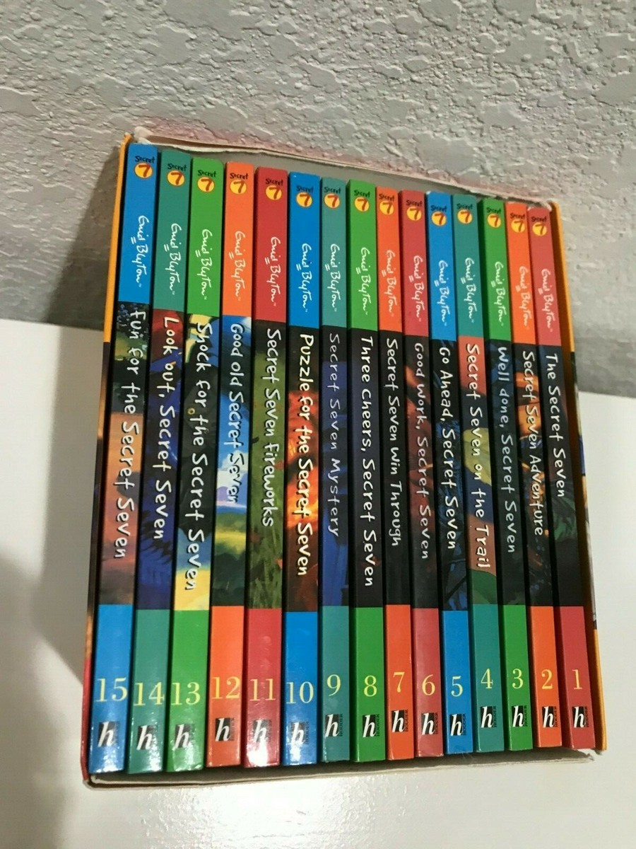 The Secret Seven library 15冊セット Enid Blyton The Complete Secret Seven Library 15 Books Box
