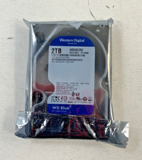 Western Digital 2TB WD Blue PC Hard Drive 3.5" 64MB Cache SATA III WD20EZRZ