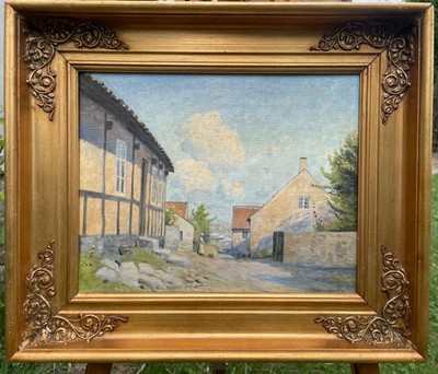 NIELS WALSETH Mother (OOAK) Danish Painter Oil Painting On Canvas, Framed
