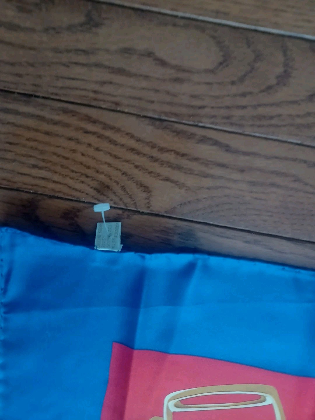 Vintage Gucci Jockey On Horse Silk Scarf Blue Trim 33”x33" UnUsed Ref4013 thumbnail 6