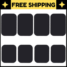 Scosche Magicmount For Mount Cell Phone Mobile Kit Magic Metal Plates, 8 PACKS..
