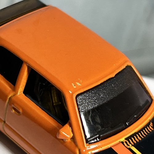 Hot Wheels 73 Honda Civic Custom Orange LOOSE 1/64 - Picture 7 of 10
