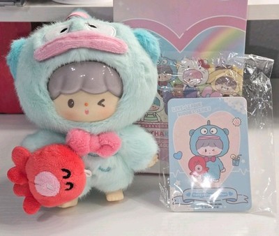 zZoton × Sanrio Love League Buddies Series Hangyodon Confirmed +ID Card (No Box)