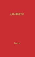 Margaret Barton (U. A.) | Garrick | Buch | Englisch (1978) | Gebunden | Praeger
