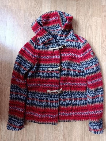 Women Napapijri Jacket Black Cotton 36 / S / 44
