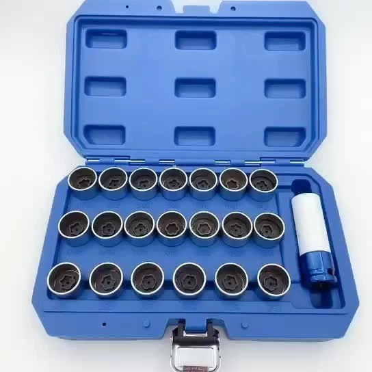 Wheel Lock Lug Nut Anti Theft Screw Lugnut Socket Removal Key For Volkswagen - Изображение 3 из 4