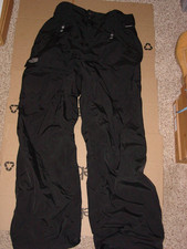 Mens The Northface Freedom AHJK Black Shell Hyvent Ski Pants Size L